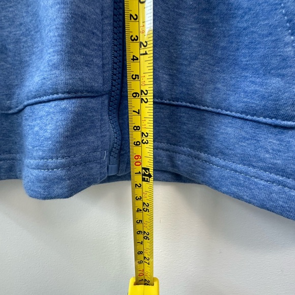 NWT Dip Blue Hooded Zip Up Sweatshirt Small - Picture 7 of 8